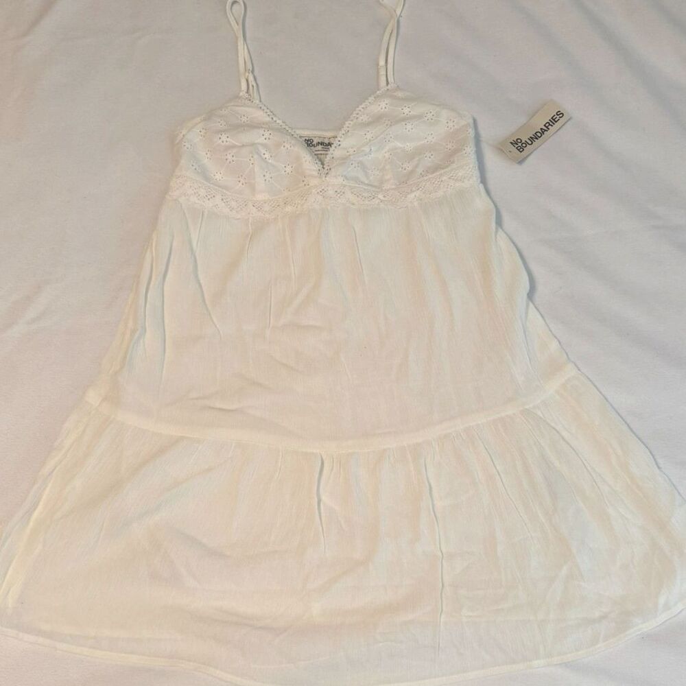 No Boundaries Sundress with Adjustable Spaghetti Straps – NWT, Size XS (0–2)